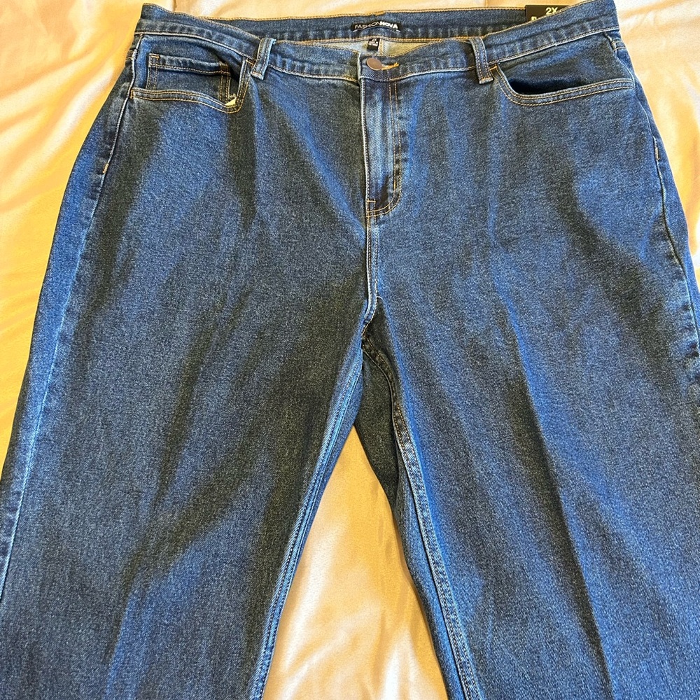Dark Denim Mom Jeans